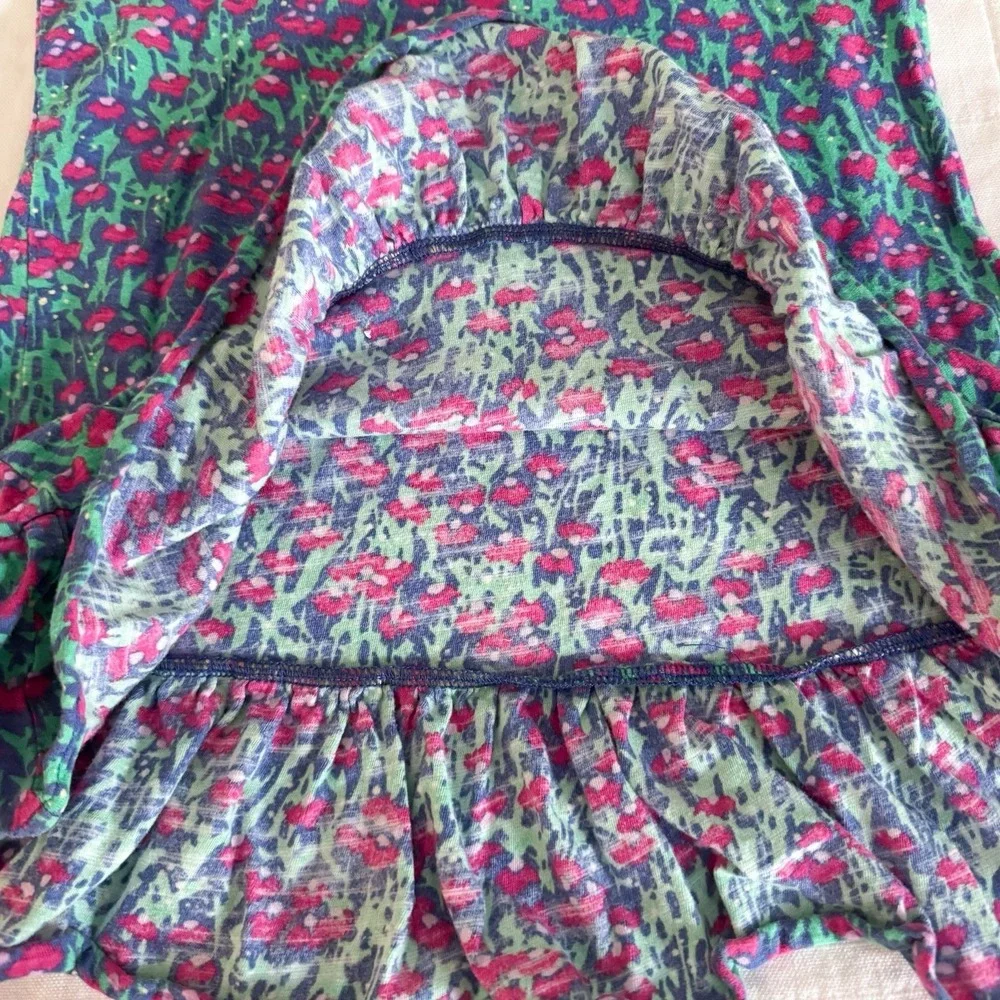 Lilly Pulitzer Girls 6/7 Dress Collared Polo Style Dress Floral